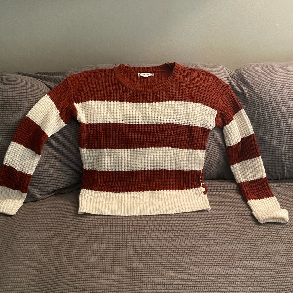 I got this cute fall sweater at lizard thicket.